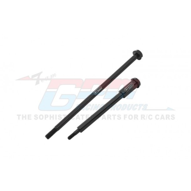 MEDIUM CARBON STEEL FRONT AND REAR WHEEL AXLE SET--MX025FR