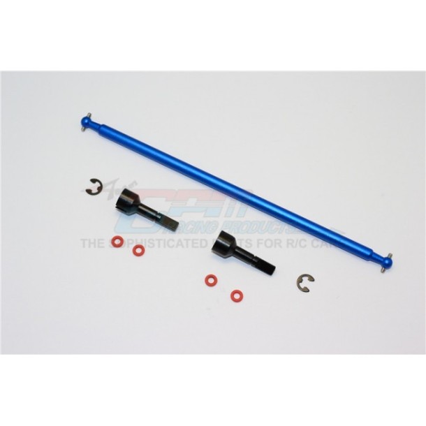 ALUMINIUM MAIN SHAFT WITH HARD STEEL ENDS – 1PC SET (FOR TAMIYA M1025 HUMMER, DF01)--HM1025MN