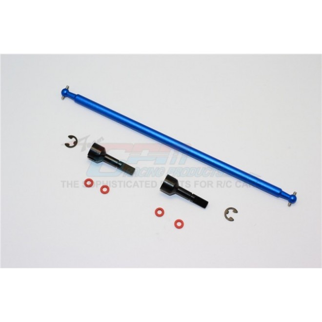 ALUMINIUM MAIN SHAFT WITH HARD STEEL ENDS – 1PC SET (FOR TAMIYA M1025 HUMMER, DF01)--HM1025MN