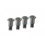 STAINLESS STEEL KING PIN (5MMX6.2MMXM4)  - 4PCS(FOR GF01, TA01, TA02, TA03, TL01)--GF004S