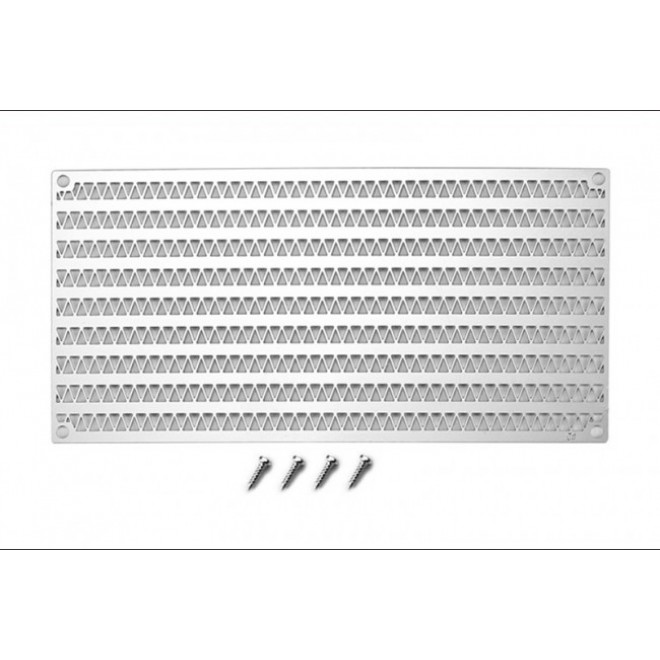 SCALE ACCESSORIES:STAINLESS STEEL FRONT GRILL FOR SCX10 III JEEP - 5 PC SET--SCX3ZSP6