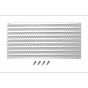 SCALE ACCESSORIES:STAINLESS STEEL FRONT GRILL FOR SCX10 III JEEP - 5 PC SET--SCX3ZSP6