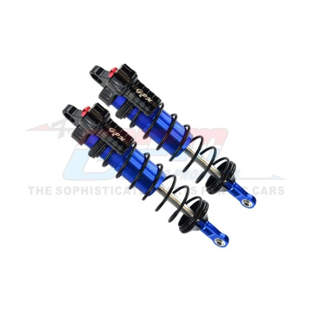 ALUMINUM 6061-T6 FRONT L-SHAPE PIGGY BACK ADJUSTABLE SPRING DAMPERS 128MM--SLE128F/L