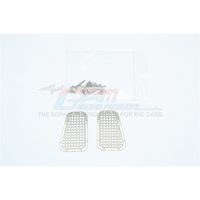 TRX4 STAINLESS STEEL FENDER VENT (GRID PATTERN) -34PC SET--TRX4ZSP11A