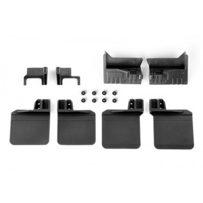 TRX4 POLYURETHANE FRONT / REAR SKID PLATE UPGRADE KIT (NO LOGO) -16PC SET--TRX4ZSP16A