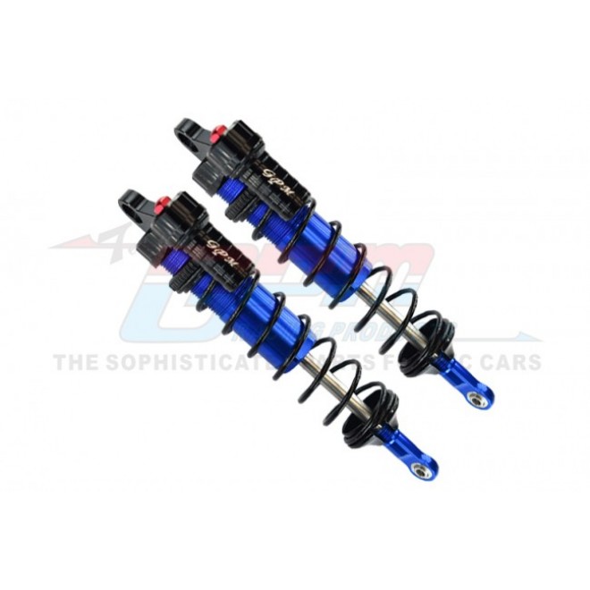 ALUMINUM 6061-T6 REAR L-SHAPE PIGGY BACK ADJUSTABLE SPRING DAMPERS 143MM--SLE143R/L