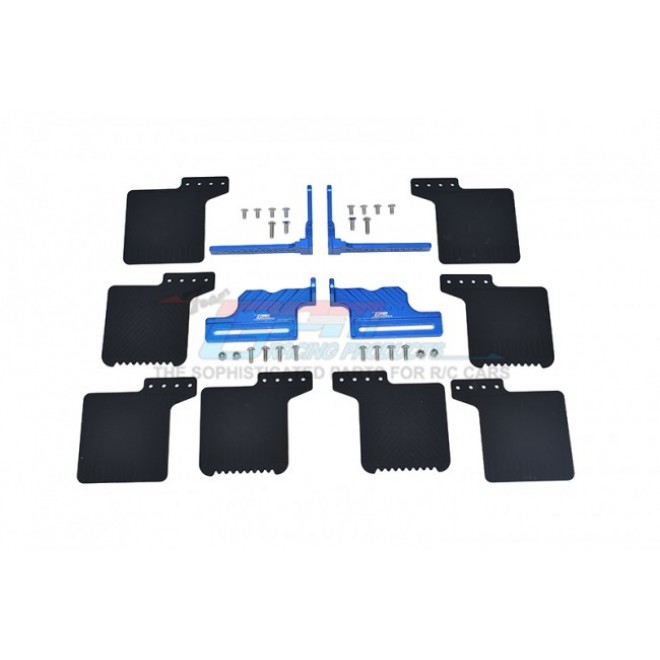 SCALE ACCESSORIES: MUD FLAP FOR TRX4 -36PC SET--TRX4ZSP72