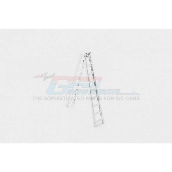 SCALE ACCESSORIES: ALUMINUM LONG STEP LADDER FOR CRAWLERS -1PC--ZSP002