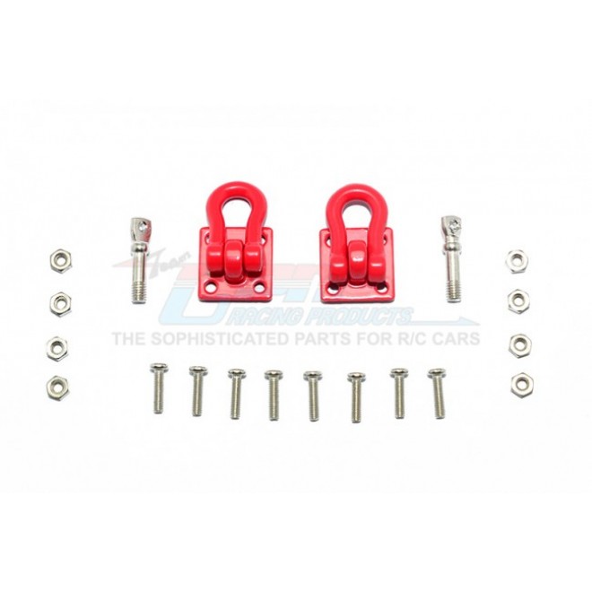 SCALE ACCESSORIES: ALUMINUM TOW RECOVERY POINT SET-22PC SET--ZSP004