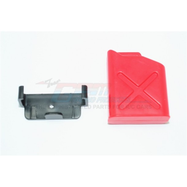 SCALE ACCESSORIES: PLASTIC OIL TANK FOR CRAWLERS (X DESIGN) -2PC SET--ZSP022A