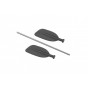 SCALE ACCESSORIES: PADDLE FOR CANOE -3PC SET--ZSP047