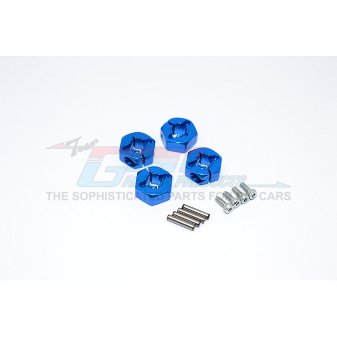 ALUMINIUM HEX ADAPTER (12MMX6MM) - 4PCS SET--MF010/12X6MM