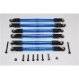 ALUMINIUM FRONT & REAR LINK PARTS - 6PCS SET--RR014FR