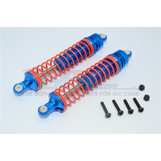 ALUMINIUM FRONT/REAR ADJUSTABLE SPRING DAMPER (105MM) - 1PR SET--RR13105F/RP