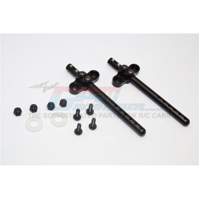 ALUMINIUM FRONT/REAR BODY POST WITH MOUNT - 2PCS SET--SW201F/R