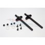 ALUMINIUM FRONT/REAR BODY POST WITH MOUNT - 2PCS SET--SW201F/R