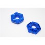 ALUMINIUM WHEEL HEX CLAW (+1MM) - 2PCS--TXM006/+1