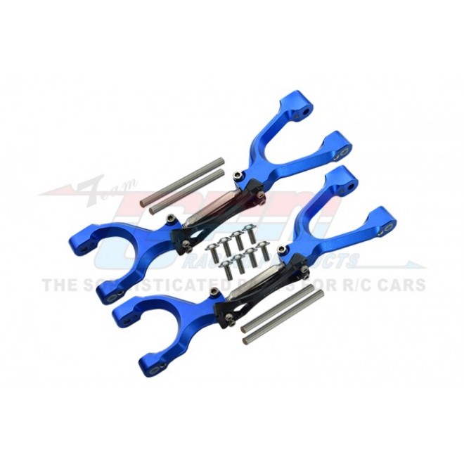 SPRING STEEL + ALUMINUM SUPPORTING MOUNT WITH FRONT / REAR UPPER ARMS SET--TXM054SN