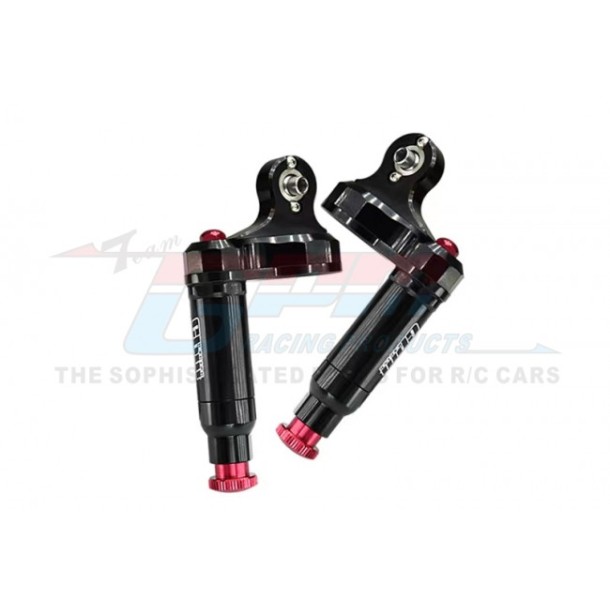 ALUMINUM 6061-T6 FRONT L-SHAPE PIGGY BACK BODY (BUILT-IN PISTON SPRING) WITH SHOCK CAP FOR GPM L SHAPE FRONT OR REAR DAMPERS (NON-OIL FILLED)--TXMDP/LBC