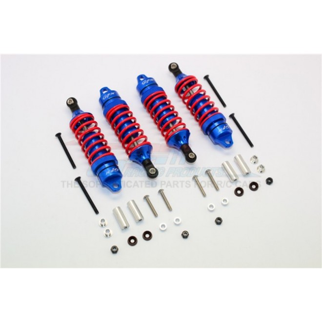 ALUMINUM FRONT/REAR ADJUSTABLE SPRING DAMPER - 2PR SET--XO087F/R/2