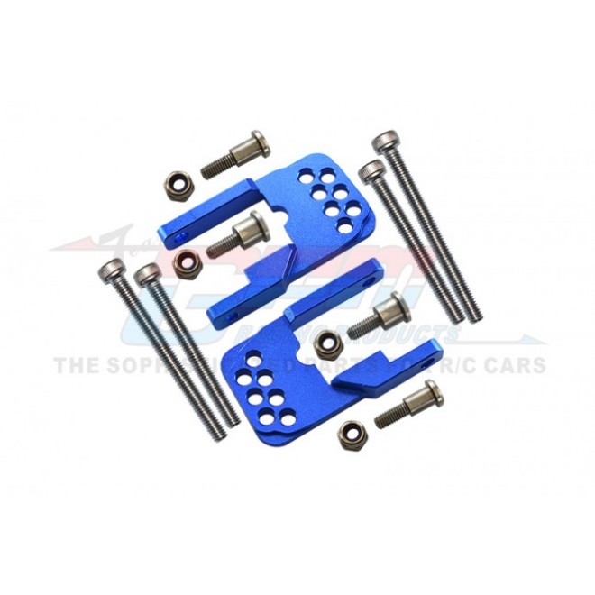 ALLOY REAR DAMPER MOUNT WITH MULITPLE  HOLES-1SET--CC030M