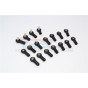 NYLON BALL ENDS WITH BALLS FOR ERV160-18PCS--ERV160/BE