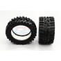 FRONT/REAR RUBBER RADIAL TIRE WITH  INSERT (40G) (OFFROAD DIRT HAWG PATTERN) - 1PR GPM OPTIONAL--ERV887F/R40G