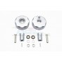 ALUMINUM PENDULUM WHEEL KNUCKLE AXLE WEIGHT + 21MM HEX ADAPTER -14PC SET--SCX023A