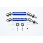 STAINLESS STEEL 304+ALUMINUM FRONT CVD DRIVE SHAFT WITH STEEL WHEEL HEX -10PC SET--SSLA1280FHA