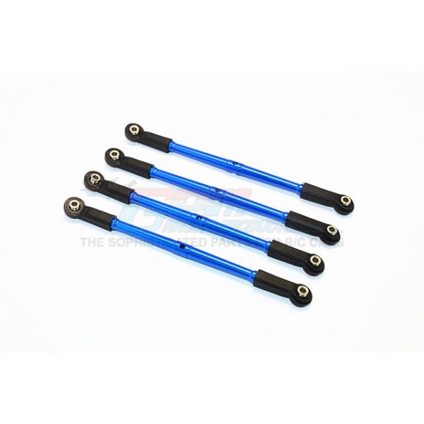 ALUMINIUM FRONT/REAR LOWER THREAD ROD  - 4PCS SET--WR049F/R