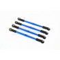 ALUMINIUM FRONT/REAR LOWER THREAD ROD  - 4PCS SET--WR049F/R