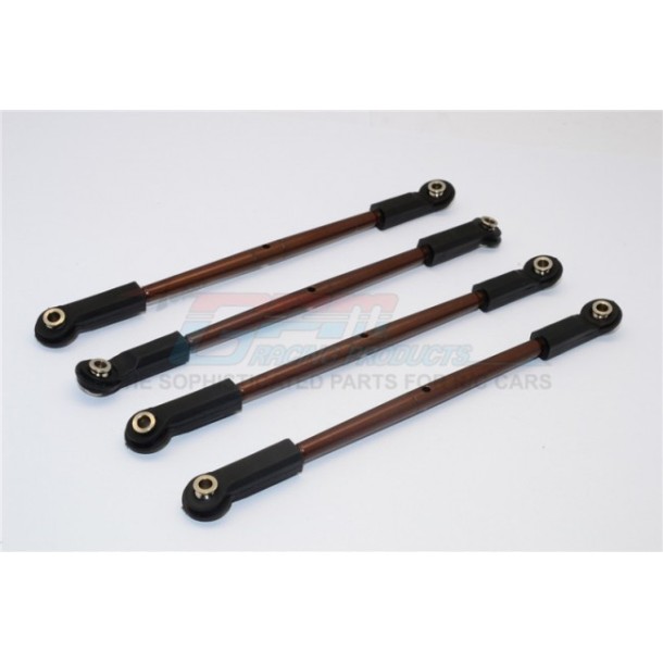 SPRING STEEL FRONT/REAR LOWER THREAD  ROD - 4PCS SET--WR049SF/R