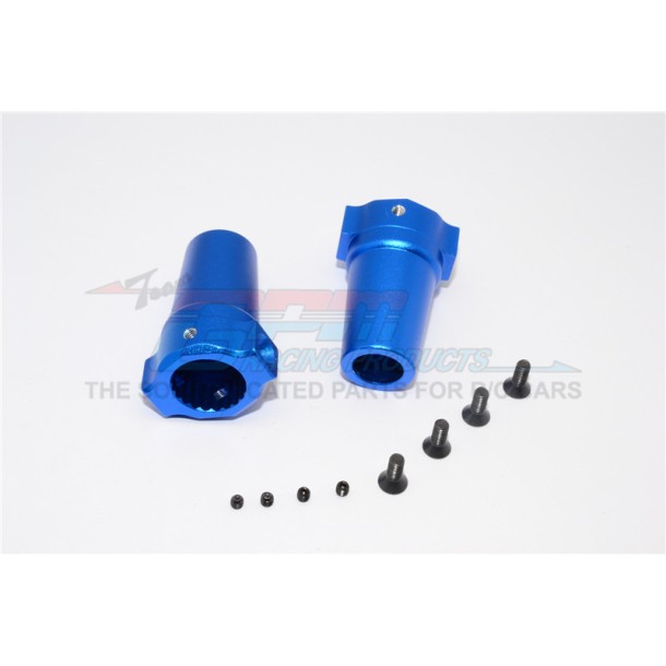 ALUMINIUM STRAIGHT AXLE ADAPTER - 1PR SET--YT022N