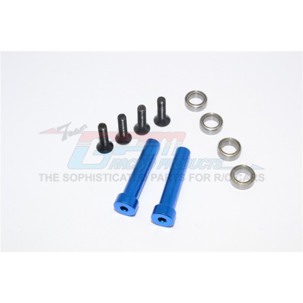 ALUMINIUM STEERING ASSEMBLY POSTS WITH  BEARINGS - 2PCS SET--YT048A