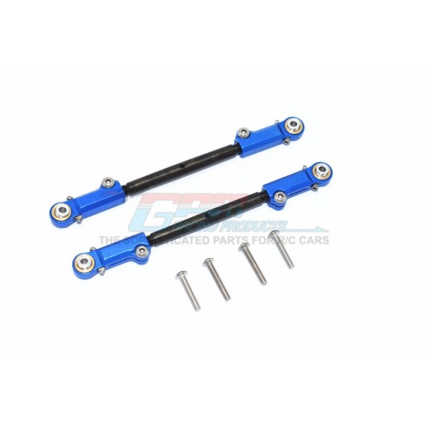 SPRING STEEL STEERING TIE ROD WITH  ALUMINIUM BALL ENDS - 1PR SET--YTL047S