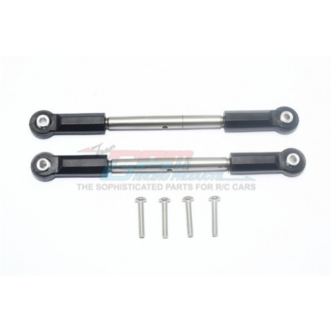 STAINLESS STEEL FRONT STEERING TIE ROD WITH PLASTIC BALL ENDS -6PC SET--YTL047SPN