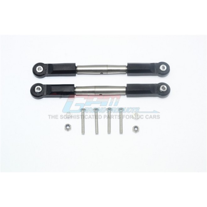 STAINLESS STEEL FRONT UPPER TIE ROD WITH PLASTIC BALL ENDS -10PC SET--YTL054SPN