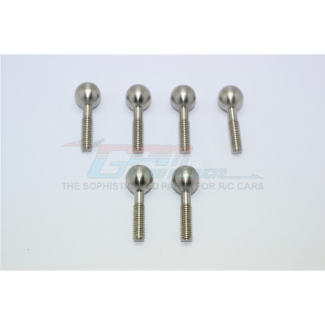 STAINLESS STEEL PILLOW BALL FOR REAR KNUCKLE ARMS- 6PC SET--MAN007SR