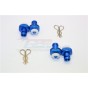 ALUMINIUM FRONT & REAR MAGNETIC BODY MOUNT - 1SET--E6201FR