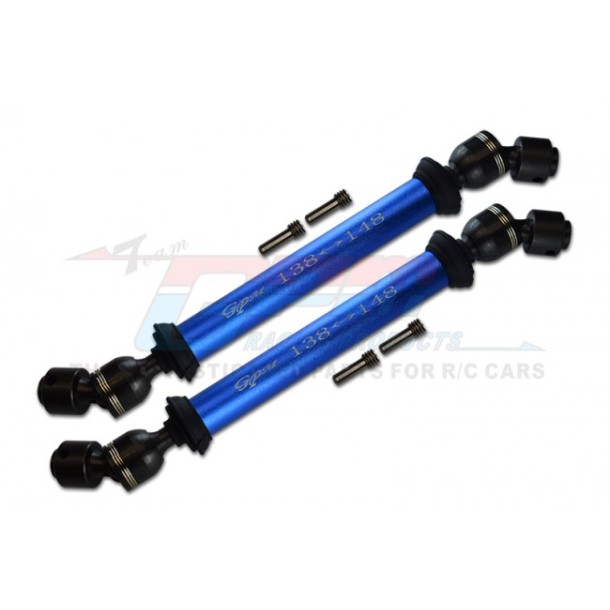 STEEL FRONT&REAR CENTER SHAFT WITH ALUMINIUM BODY (138MM-148MM)--MJ237SA