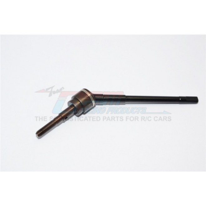 STEEL AXLE SHAFT SHORT - 1PC (FOR WRAITH, SMT10 MONSTER JAM AX90055)--SMJ237S