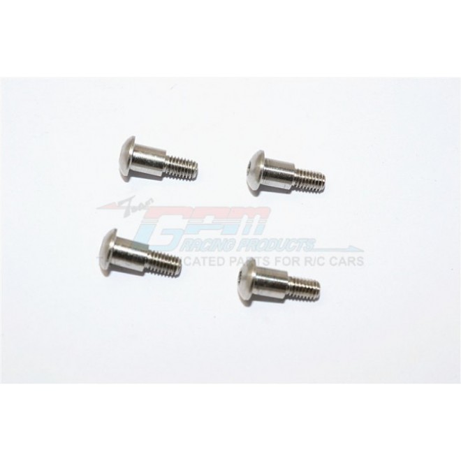 STAINLESS STEEL KING PIN SCREWS FOR FRONT KNUCKLE - 4PCS SET--SCX2004S