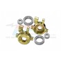 BRASS FRONT STEERING BLOCKS SET--TRX4M021X