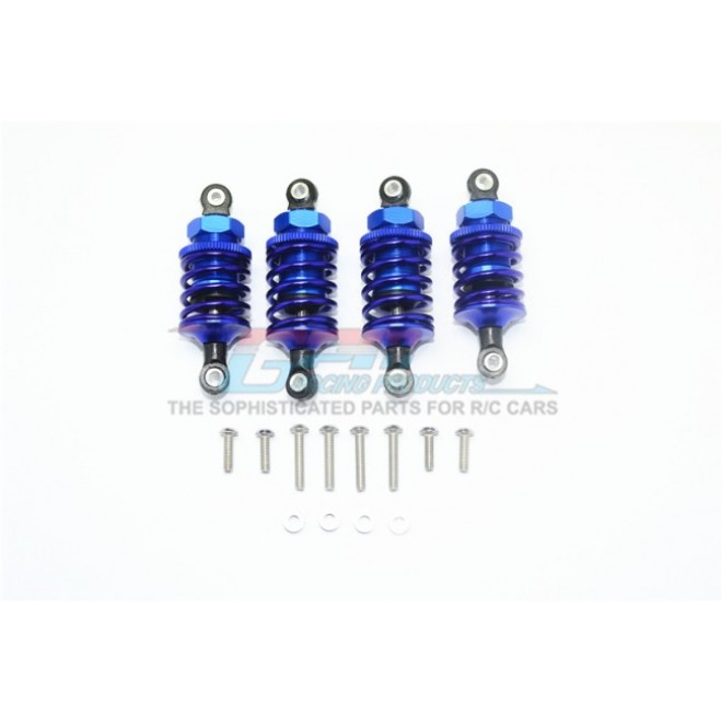 ALUMINUM FRONT (50MM)+REAR (47MM) OIL FILLED DAMPERS -16PC SET--GT4750FR