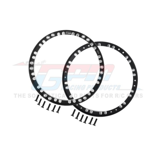 ALUMINUM 7075 FRONT WHEEL REINFORCEMENT RINGS SET--MX0505F