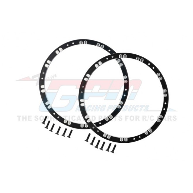 ALUMINUM 7075 REAR WHEEL REINFORCEMENT RINGS SET--MX0505R