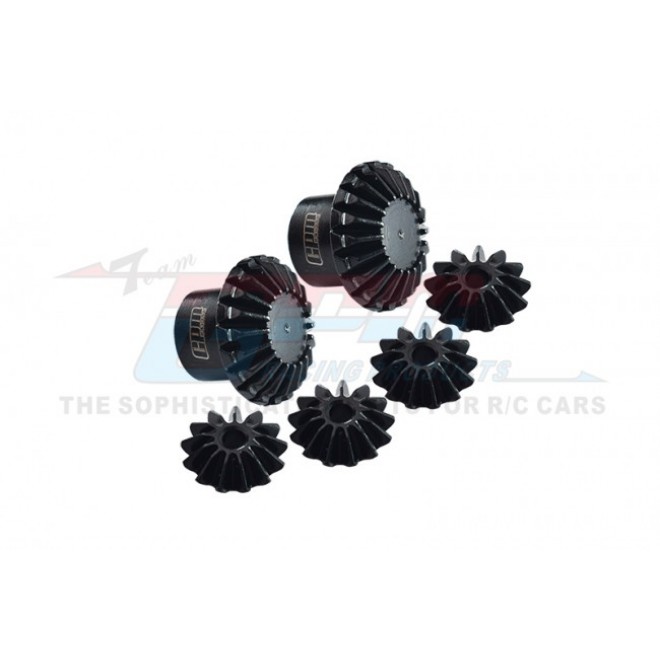 MEDIUM CARBON STEEL FRONT/MIDDLE/REAR DIFFERENTIAL GEAR SET--XRT1200S