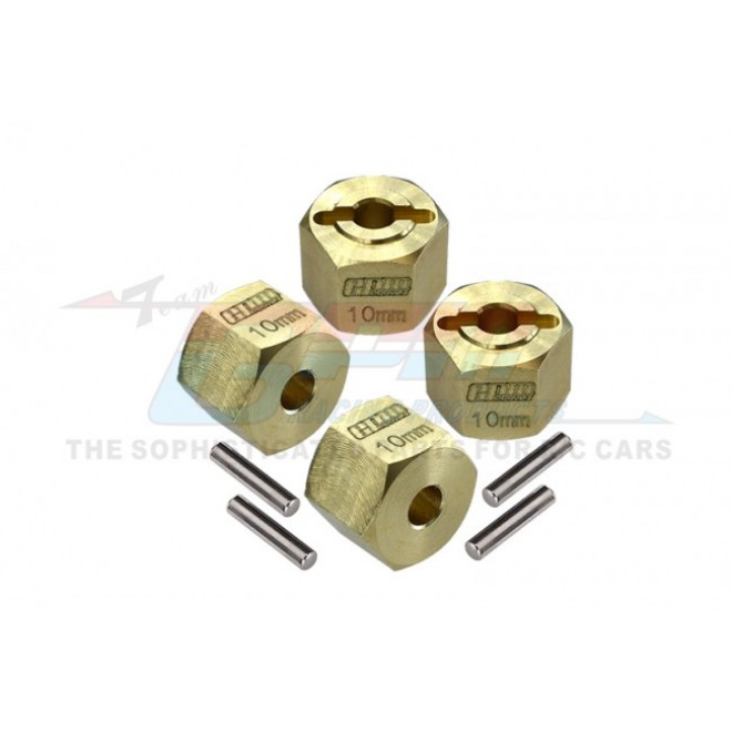 BRASS HEX ADAPTERS (12X10MM)--UTB010X/10