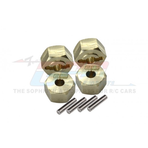 BRASS HEX ADAPTERS (12X7.5MM)--UTB010X/7.5