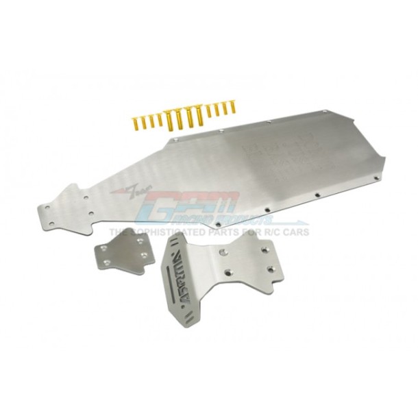 STAINLESS STEEL MAIN CHASSIS WITH BUMPER (HOLLOW VERSION)--MAEZSP1